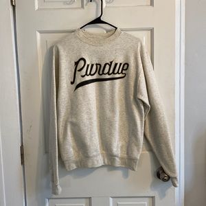 Champion Purdue crew neck sweatshirt